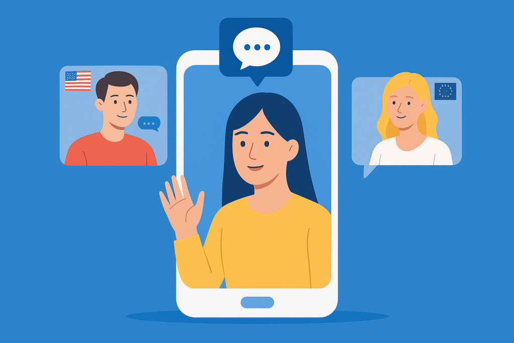 Applications de chat internationales : rencontrez et discutez avec des ...